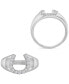 Фото #4 товара Кольцо Macy's Lucky Horseshoe Zirconia