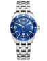 Фото #2 товара Swiss Alpine Military 7034.1135 Mens Watch Sierra silver blue 42mm 10ATM