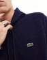 Фото #6 товара Lacoste logo hoodie in navy