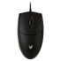 Фото #1 товара V7 Optical LED USB Mouse - black - Ambidextrous - Optical - USB Type-A - 1000 DPI - Black
