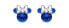 Glittering silver Minnie Mouse stud earrings ES00028SSEPL.CS