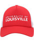 Фото #4 товара Men's Red Louisville Cardinals Foam Trucker Snapback Hat