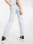 Levi's ribcage straight ankle jeans in light wash blue