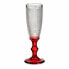 Фото #2 товара Бокал для шампанского Красный Прозрачный Очки Cтекло 6 штук (180 ml)