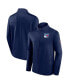 Фото #1 товара Men's Navy New York Rangers Authentic Pro Rink Fleece Full-zip Jacket