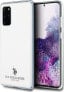Фото #1 товара Чехол для смартфона U.S. Polo Assn. US Polo Shiny для Samsung Galaxy S20+ G985, белый