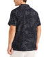ფოტო #2 პროდუქტის Men's Miami Vice x Printed Short Sleeve Button-Front Camp Shirt