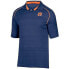 NCAA Auburn Tigers Men's Faded Striped Short Sleeve Polo Shirt - S