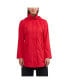 ფოტო #1 პროდუქტის Women's Hi-Lo Hem Coated Rainwear