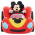 FAMOSA Articulated Figure With Mickey Vehicles