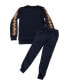 ფოტო #2 პროდუქტის Toddler Boys Easy Pull-On Sweatpants Joggers and Sweatshirt