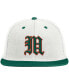 ფოტო #2 პროდუქტის Men's Cream, Green Miami Hurricanes On-Field Baseball Fitted Hat