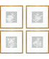 Фото #1 товара Echinacea Framed Art, Set of 4