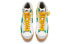 Фото #5 товара 【定制球鞋】 Nike Blazer Mid 趣味贴纸 特殊鞋盒 钱袋挂件 手绘喷绘 复古休闲 中帮 板鞋 男款 黄绿白 / Кроссовки Nike Blazer Mid DQ5081-119