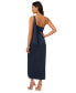 ფოტო #2 პროდუქტის Women's Satin Crepe One-Shoulder Gown