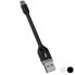 Фото #2 товара Кабель USB—Lightning KSIX 10 cm