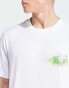 adidas Originals Leisure League golf t-shirt in white