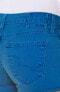 Фото #4 товара Big Star 190970 Womens Solid Neon Blue Casual Boyfriend Denim Shorts Size 27