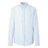 HACKETT Mel Cot Linen Stripe long sleeve shirt