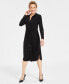 Фото #1 товара Платье I.N.C. International Concepts с воротником, созданное для Macy's