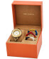 ფოტო #1 პროდუქტის Women's The Miller Gold-Tone Stainless Steel Bracelet Watch 34mm Set