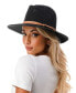 Фото #3 товара Women's Short-Brim Packable Straw Panama Hat