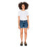 NOISY MAY Smiley Normal Waist VI060MB denim shorts