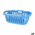 Laundry Basket Tontarelli Hipster Blue 50 L 66 x 44 x 25 cm (6 Units)