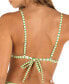 Фото #2 товара Juniors' Samba Striped Tie-Back Bikini Top