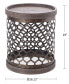 Cooper Metal Drum Accent Table