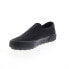Фото #4 товара Lugz Delta MDELTC-0055 Mens Black Canvas Slip On Lifestyle Sneakers Shoes 8.5