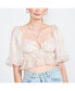 ფოტო #1 პროდუქტის Women's Amora Ruched Crop Top