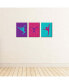 Фото #3 товара Tumble, Flip & Twirl - Gymnastics - Wall Art Room Decor 7.5 x 10 inches 3 Prints
