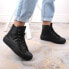 Фото #2 товара Lace-up insulated sneakers Big Star W INT1902B black