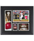 Фото #1 товара Aaron Nola Philadelphia Phillies Framed 15" x 17" Player Collage with a Piece of Game-Used Ball
