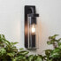Настенный светильник Brilliant Aosta Чёрный Металл Пластик 25 W E27