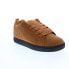 Фото #4 товара DC Court Graffik 300529-WE9 Mens Brown Nubuck Skate Inspired Sneakers Shoes