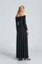 Фото #2 товара Платье длинное с рукавами Figl Sukienka M707 Черное