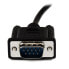 1m Black DB9 RS232 Serial Null Modem Cable F/M - Black - 1 m - DB-9 - DB-9 - Male - Female