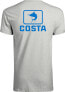 Футболка Costa Del Mar Emblem Marlin Gray