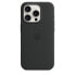 Apple iPhone 15 Pro Silikon Case mit MagSafe"Schwarz iPhone 15 Pro