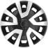 Фото #1 товара AUTO-STYLE Revo-Van Wheel Trims Set 15 Inch Silver/Black (Sphere)