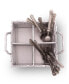 Фото #2 товара Designs Aluminum Grapevine Flatware Silverware Caddy