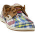 Фото #2 товара Sperry Songfish Prep Plaid Slip On Womens Size 6 B Flats Casual STS83631