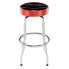 Fender Red Sparkle Logo Barstool 30"