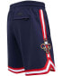 ფოტო #4 პროდუქტის Men's Navy New Orleans Pelicans Chenille Shorts