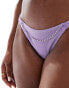 Фото #3 товара Ann Summers Sardina Shimmer cheekini bikini bottom in lilac glitter