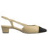 Фото #1 товара VANELi Aliz Slingback Pumps Womens Beige Dress Casual ALIZ306991