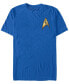 Фото #1 товара Star Trek Men's Original Series Command Badge Costume Short Sleeve T-Shirt