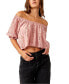 Women's Stacey Convertible Lace Crop Top
